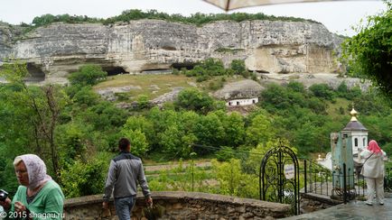 Város Bakhchisaraj Krím és a látványosságok