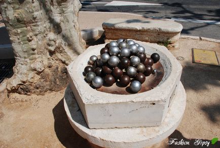 Város egy utca Saint-Paul-de-Vence