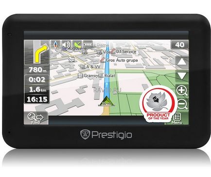 GPS Prestigio - modell, tesztek, felmérések, vélemények, videók, fórum, Ravid