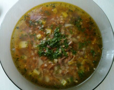 Гречаний суп рецепти з фото