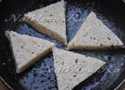 Toast în franceză (rețetă) Pâine franceză în franceză