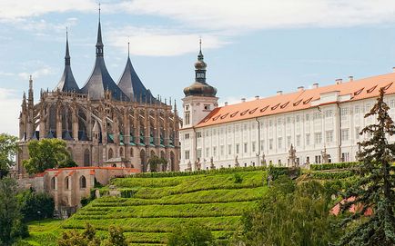 De la Praga până la Kutná Hora, traseul însuși