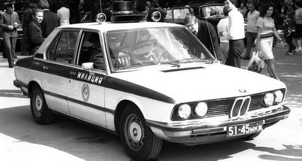 Як автомобілі bmw були на службі у радянської міліції, mansden - інтернет журнал