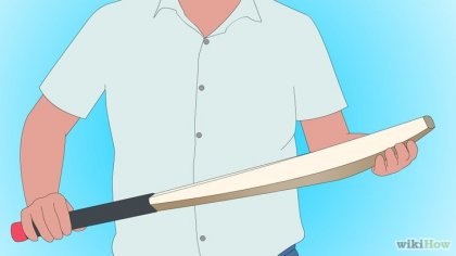 Cum să bată o bâtă într-un cricket