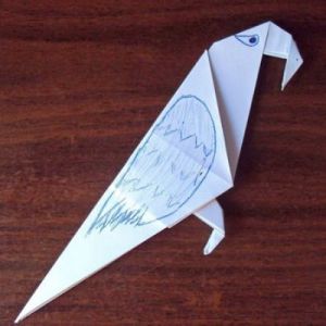 Cum să faci un papagal - cum să faci un papagal de hârtie