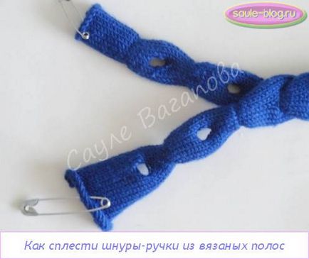 De la benzi tricotate pentru a lega un mâner-cordon într-o cutie de sac 2 2 (un caz) Cum să legați corzile mânerului de cordon la carcasa sacului 2