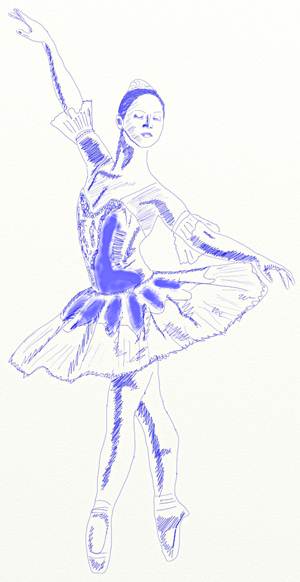 Cum de a desena o balerină - viața mea