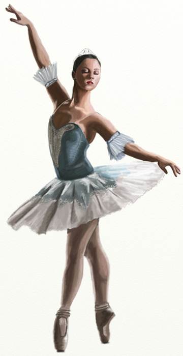 Як намалювати балерину - my life
