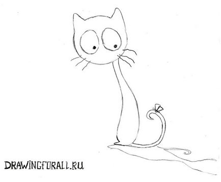 Cum să desenezi o pisică