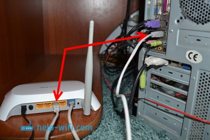 Cum se conectează Internetul de la router la computer (laptop) prin intermediul echipamentelor de rețea de cablu