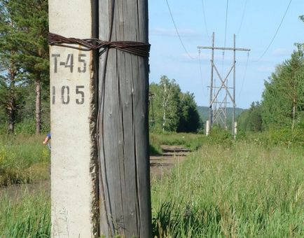 Cum se determină tensiunea unei linii electrice aeriene de către izolatori