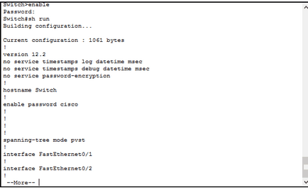 Як поставити пароль на привілейований режим в cisco на прикладі cisco 2960 48tc-s, настройка