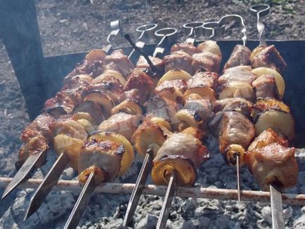 Cum să gătești un kebab shish pe sfaturi de grătar pentru un picnic!