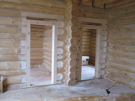 Cum se usucă o casă din lemn