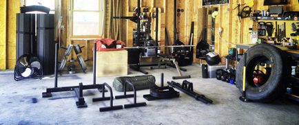 Як зробити власний тренажерний зал в гаражі