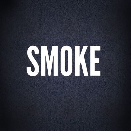 Як зробити текст з диму в photoshop