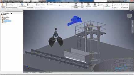 Cum se creează animații în inventator pe baza modelelor 3d de autocad