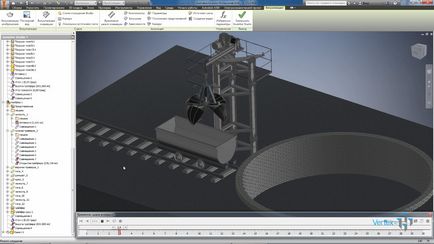 Cum se creează animații în inventator pe baza modelelor 3d de autocad