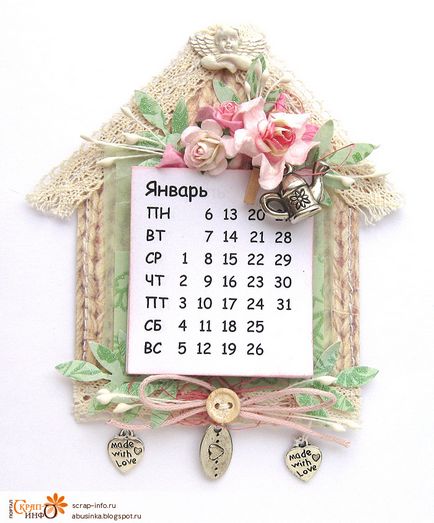 An calendaristic, calendare de fier vechi; program online pentru crearea de calendare de articole scrapbooking -