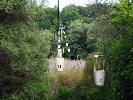 Telecabina din Kharkov (Kharkov - obiective turistice, ce să vezi, locuri interesante)