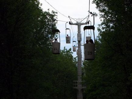 Telecabina din Kharkov (Kharkov - obiective turistice, ce să vezi, locuri interesante)