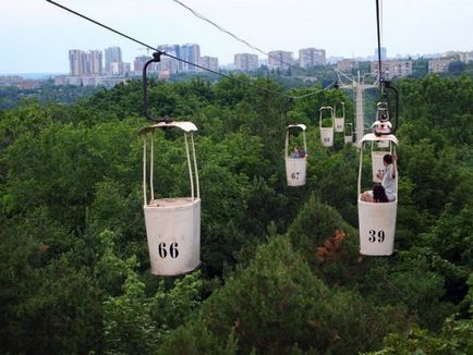 Telecabina din Kharkov (Kharkov - obiective turistice, ce să vezi, locuri interesante)