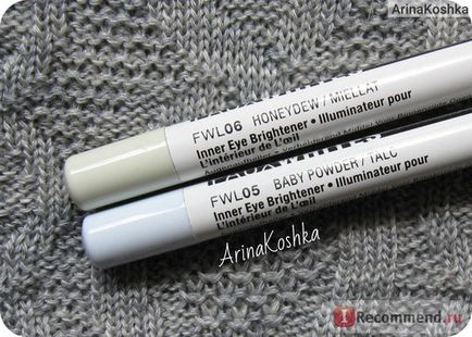 Creion pentru ochi nyx faux alb strălucire pentru ochi - «creion pentru machiaj profesionist nyx pentru