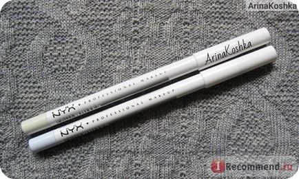 Creion pentru ochi nyx faux alb strălucire pentru ochi - «creion pentru machiaj profesionist nyx pentru
