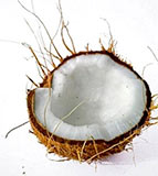 Касторка і кокосове для зростання і від перетину волосся