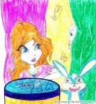 Вінс клуб - блог Грізельди - день народження винкс - малюнки на папері