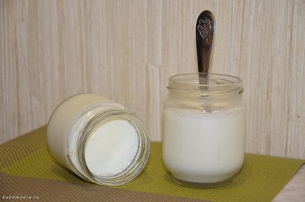 A következetesség a kész joghurt (receptek) A következetesség a kész joghurt