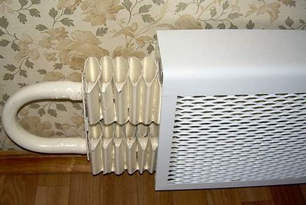 O cutie pentru un radiator de încălzire - numai repararea cu mâinile proprii în apartament fotografie, video, instrucțiuni