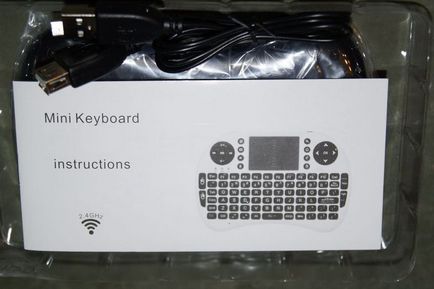 Kp-810-21 tastatură wireless qwerty cu aspect rusesc