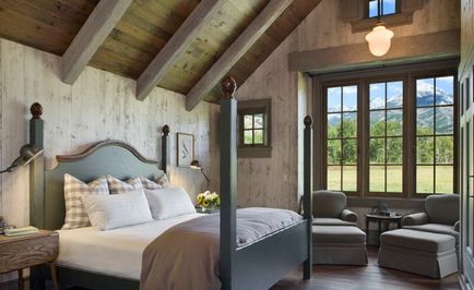 Paturi din lemn masiv - interioare frumoase de dormitoare 40 fotografii