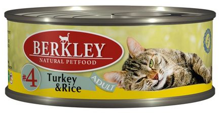 Vásárolja Berkley konzerv (Berkeley) kutyáknak és macskáknak ömlesztve alacsony áron Moszkva - Internet áruház
