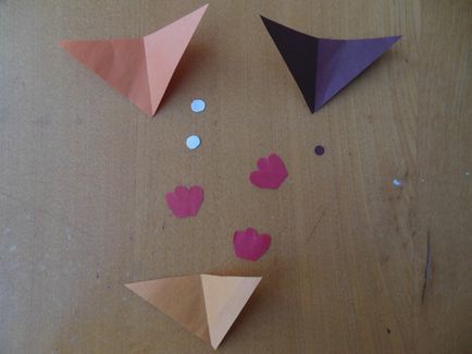 Hen „papír hajtogatás, origami módszerrel