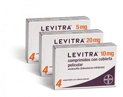 Comparație cu medicamentele Levitra sau sealex