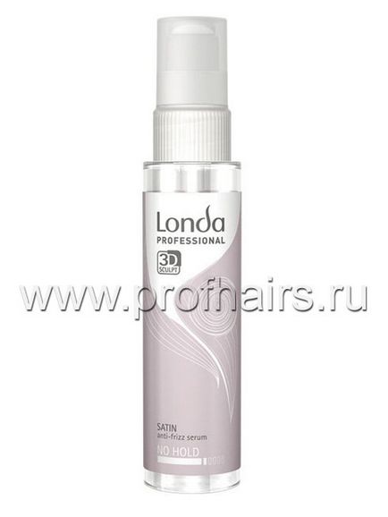 Londa professional розгладжує сироватка для волосся satin anti-frizz serum (без фіксації) 40 мл