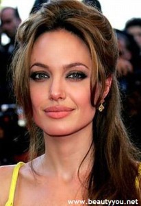 Make-up Angelina Jolie, frumosule