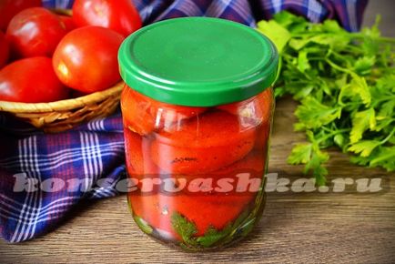 Мариновані помідори на зиму рецепт