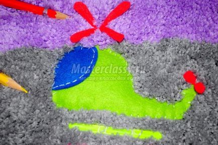 Масажний килимок для дітей своїми руками