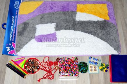 Масажний килимок для дітей своїми руками