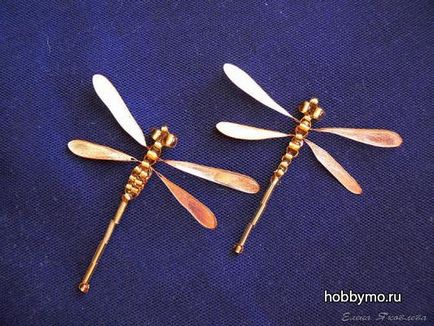 Mesterkurzus szitakötő gyöngyös lakk szárnyak - Sea hobby