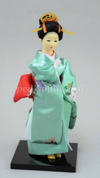 Майстер-клас японська лялька своїми руками
