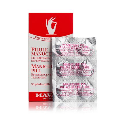 Mavala таблетки для манікюрною ванночки manicure pill 30 шт