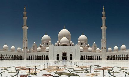 Sheikh Zayed mecset Abu Dhabi