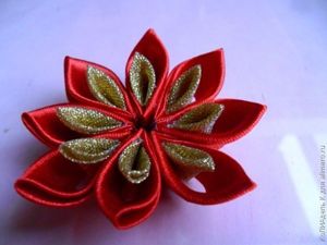 Mk colier din Kanzashi