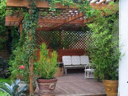 Grădină mobilă - decor modern de grădină