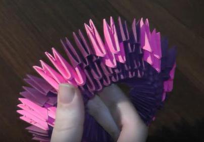 Arhitectura modulară origami vase în aer liber pentru începători