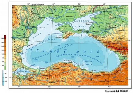 Mările din Rusia sunt Marea Neagră